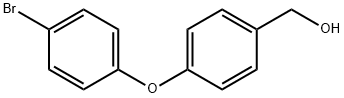 (4-(4-溴苯氧基)苯基)甲醇, 1039899-07-4, 结构式