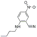 2-(butylamino)-5-nitrobenzonitrile Structure