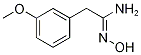 2-(3-Methoxyphenyl)-N-hydroxyethanimidamide