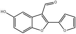 2-(2-furyl)-5-hydroxy-1-benzofuran-3-carbaldehyde Structure