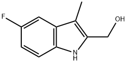 (5-fluoro-3-methyl-1H-indol-2-yl)methanol Structure