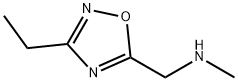 [(3-乙基-1,2,4-恶二唑-5-基)甲基]甲胺盐酸盐, 1042505-40-7, 结构式