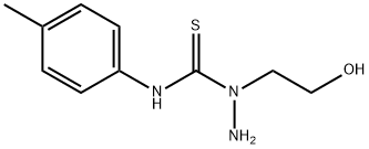 1-(2-hydroxyethyl)-N-(4-methylphenyl)hydrazinecarbothioamide Structure