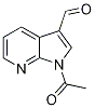 1-acetyl-1H-pyrrolo[2,3-b]pyridine-3-carbaldehyde Structure