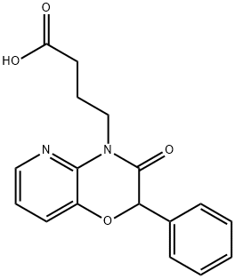 4-(3-oxo-2-phenyl-2,3-dihydro-4H-pyrido[3,2-b][1,4]oxazin-4-yl)butanoic acid Structure