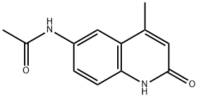 N-(2-羟基-4-甲基喹啉-6-基)乙酰胺, 340141-96-0, 结构式