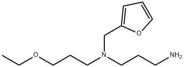 N-(3-氨基丙基)-N-(3-乙氧基丙基)-N-(2-呋喃甲基)胺, 1119450-31-5, 结构式