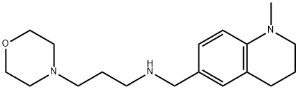 N-[(1-methyl-1,2,3,4-tetrahydroquinolin-6-yl)methyl]-3-morpholin-4-ylpropan-1-amine Structure