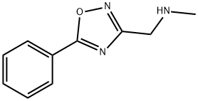 N-methyl-N-[(5-phenyl-1,2,4-oxadiazol-3-yl)methyl]amine Structure