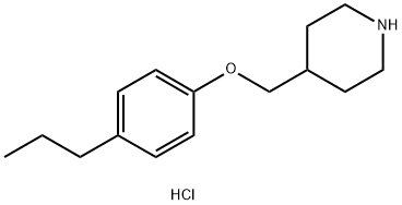 1220034-13-8 4-[(4-Propylphenoxy)methyl]piperidinehydrochloride
