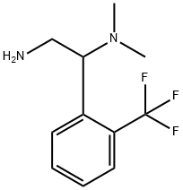 N*1*,N*1*-Dimethyl-1-(2-trifluoromethyl-phenyl)-ethane-1,2-diamine Structure