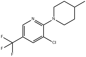 3-Chloro-2-(4-methyl-1-piperidinyl)-5-(trifluoromethyl)pyridine|
