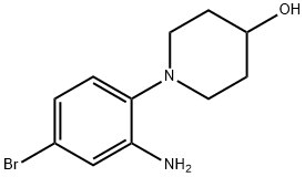 1016777-06-2 1-(2-Amino-4-bromophenyl)-4-piperidinol