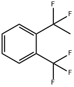 1-(1,1-ジフルオロエチル)-2-(トリフルオロメチル)ベンゼン 化学構造式
