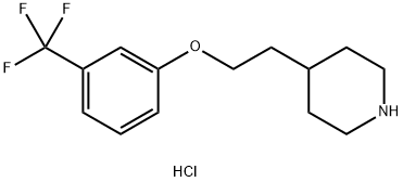 4-{2-[3-(Trifluoromethyl)phenoxy]ethyl}piperidinehydrochloride|