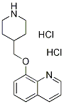 8-(4-Piperidinylmethoxy)quinoline dihydrochloride Structure