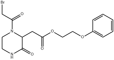 1219272-05-5 2-Phenoxyethyl 2-[1-(2-bromoacetyl)-3-oxo-2-piperazinyl]acetate