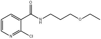2-Chloro-N-(3-ethoxypropyl)nicotinamide|
