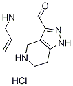 N-Allyl-4,5,6,7-tetrahydro-1H-pyrazolo[4,3-c]-pyridine-3-carboxamide hydrochloride Structure