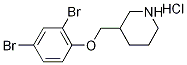 1219981-35-7 3-[(2,4-Dibromophenoxy)methyl]piperidinehydrochloride