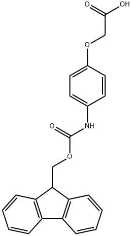 acetic acid, [4-[[(9H-fluoren-9-ylmethoxy)carbonyl]amino]p 结构式
