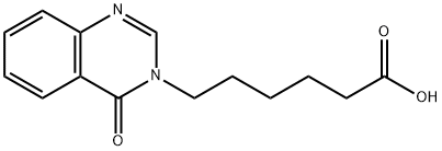 6-(4-Oxoquinazolin-3(4H)-yl)hexanoic acid Structure