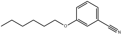 3-(Hexyloxy)benzenecarbonitrile 结构式