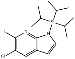 1305324-81-5 5-Chloro-6-iodo-1-(triisopropylsilyl)-1H-pyrrolo[2,3-b]pyridine