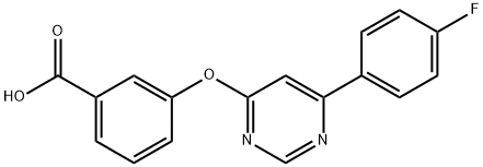 3-{[6-(4-Fluorophenyl)pyrimidin-4-yl]oxy}benzoic acid