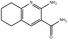 2-Amino-5,6,7,8-tetrahydroquinoline-3-carboxamide Structure
