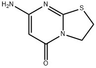 7-氨基-2,3-二氢噻唑并[2,3-B]嘧啶-5-酮, 63012-90-8, 结构式