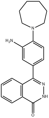 4-(3-Amino-4-azepan-1-ylphenyl)-phthalazin-1(2H)-one Struktur