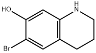 6-Bromo-1,2,3,4-tetrahydroquinolin-7-ol Structure