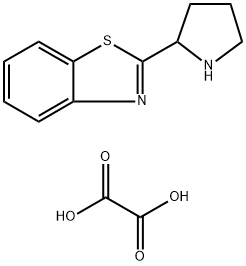 2-PYRROLIDIN-2-YL-BENZOTHIAZOLE HEMIOXALATE Structure