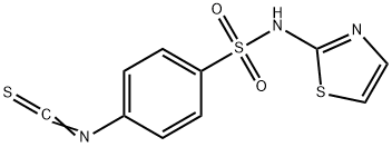 4-ISOTHIOCYANATO-N-1,3-THIAZOL-2-YLBENZENESULFONAMIDE Structure