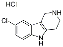 8-CHLORO-2,3,4,5-TETRAHYDRO-1H-PYRIDO-[4,3-B]-INDOLE HYDROCHLORIDE Struktur