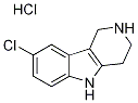 8-CHLORO-2,3,4,5-TETRAHYDRO-1H-PYRIDO-[4,3-B]-INDOLE HYDROCHLORIDE Structure