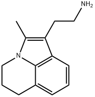 2-(2-METHYL-5,6-DIHYDRO-4H-PYRROLO[3,2,1-IJ]QUINOLIN-1-YL)ETHANAMINE Structure