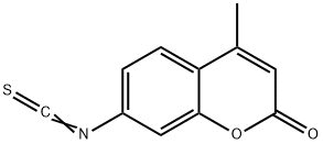 7-ISOTHIOCYANATO-4-METHYL-2H-CHROMEN-2-ONE Structure
