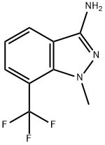 1-methyl-7-(trifluoromethyl)-1H-indazol-3-amine Structure