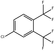 4-Chloro-1,2-bis-(trifluoromethyl)benzene,320-30-9,结构式