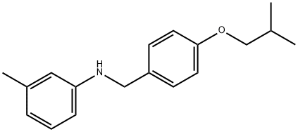 898507-01-2 N-(4-ISOBUTOXYBENZYL)-3-METHYLANILINE