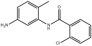 N-(5-AMINO-2-METHYLPHENYL)-2-CHLOROBENZAMIDE,436089-22-4,结构式