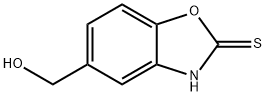 (2-巯基-1,3-苯并噁唑-5-基)甲醇, 1071328-98-7, 结构式