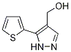 (5-thien-2-yl-1H-pyrazol-4-yl)methanol Structure
