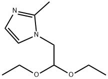 1-(2,2-二乙氧基乙基)-2-甲基-1H-咪唑, 933666-05-8, 结构式