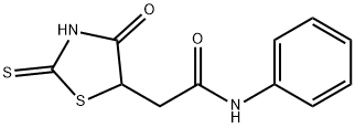 2-(2-mercapto-4-oxo-4,5-dihydro-1,3-thiazol-5-yl)-N-phenylacetamide Structure