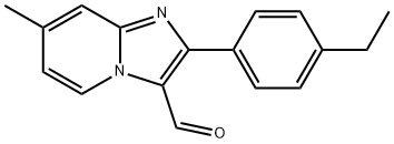 2-(4-ethylphenyl)-7-methylimidazo[1,2-a]pyridine-3-carbaldehyde Structure