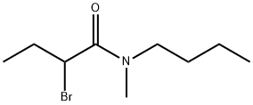 2-bromo-N-butyl-N-methylbutanamide Structure