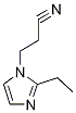 3-(2-ethyl-1H-imidazol-1-yl)propanenitrile Structure